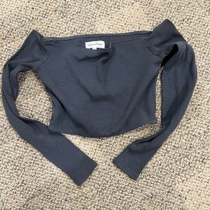 Revolve Privacy please off the shoulder crop top XS